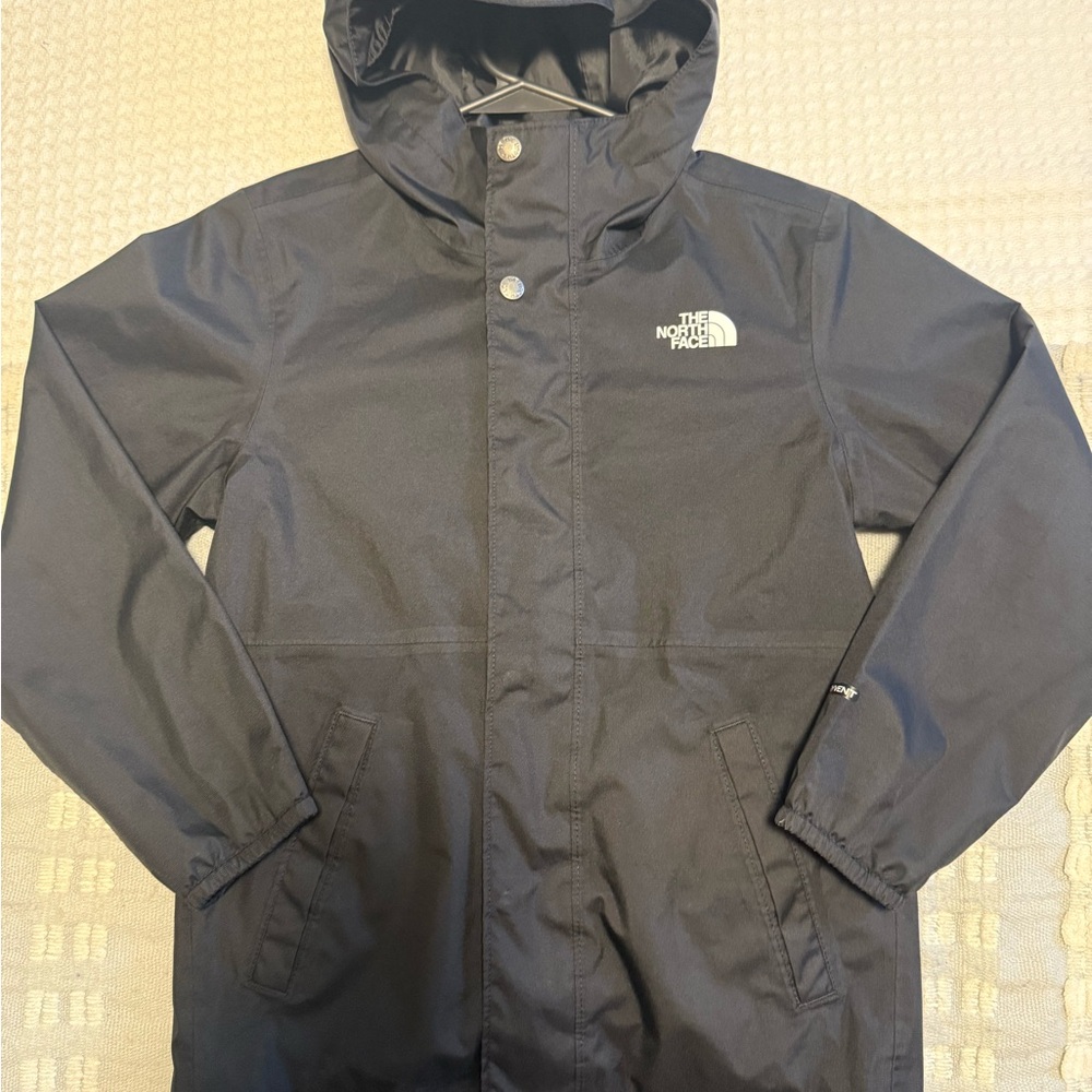 The North Face Kids Black Raincoat